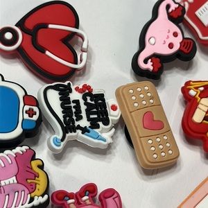 Nurse shoe charms bundle